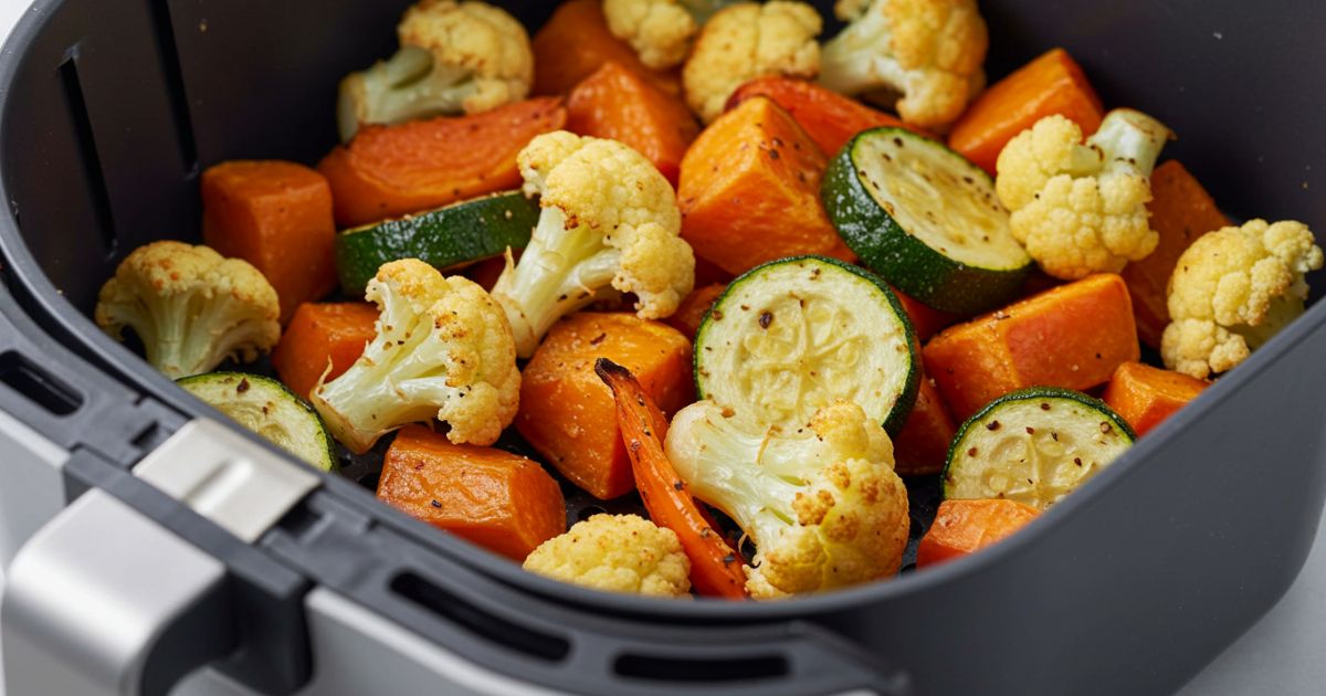 gemüse im airfryer