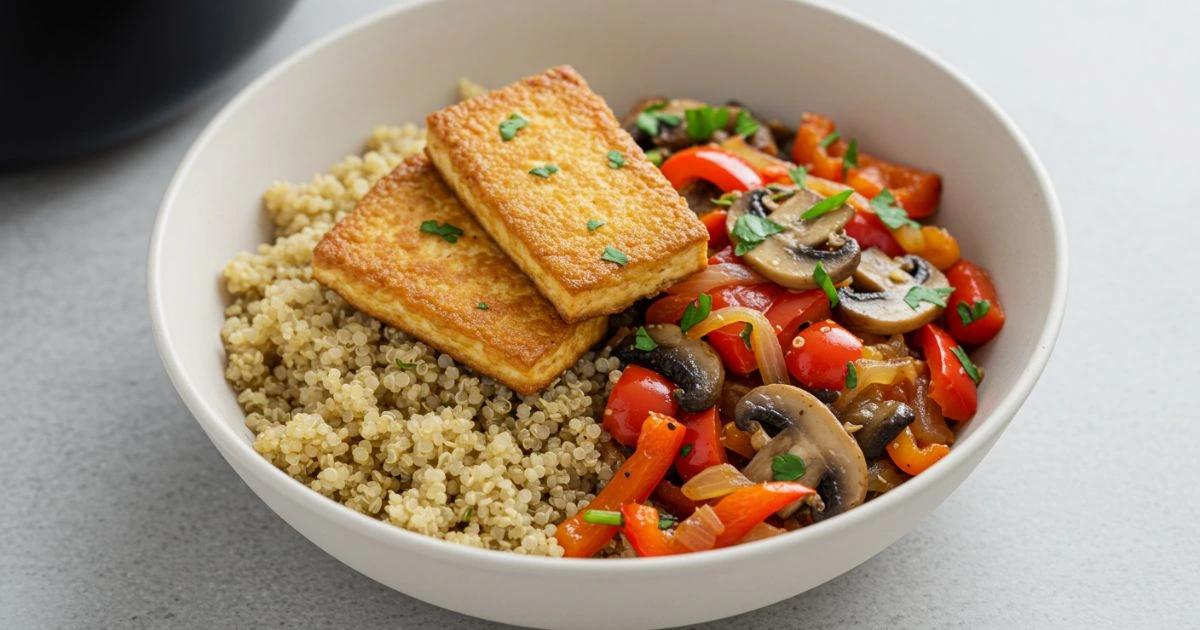 Frühstücks-Bowl aus der Heißluftfritteuse Knusprig, schnell und gesund