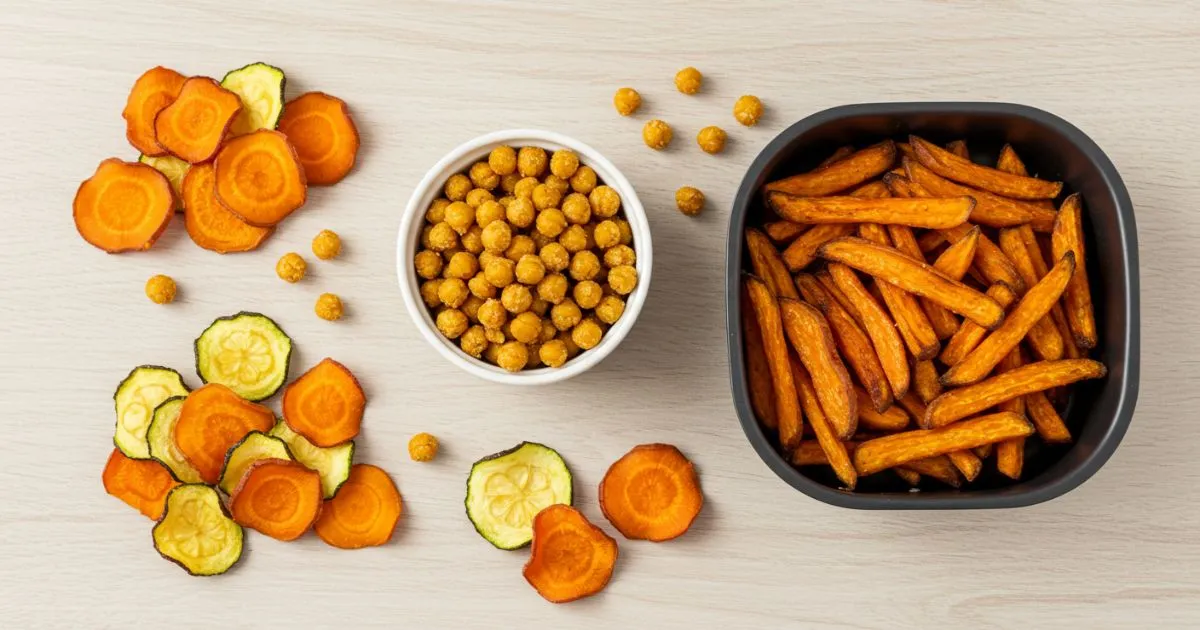 snacks heißluftfritteuse