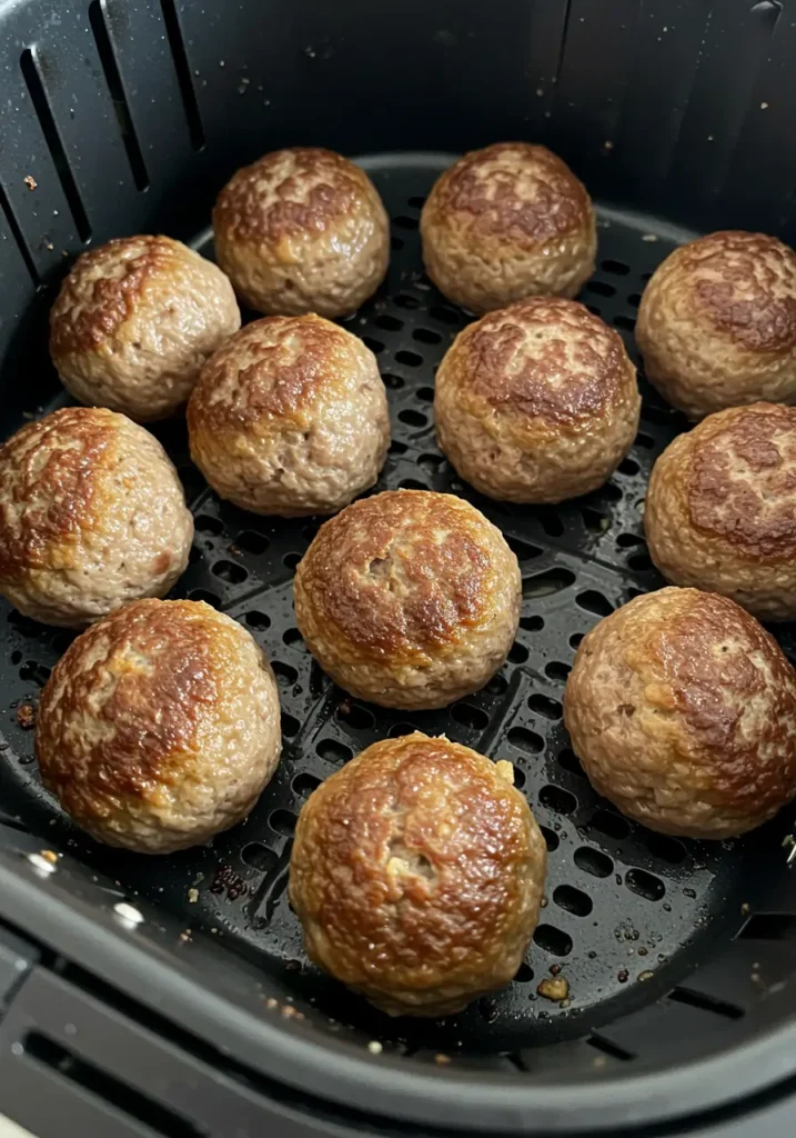Frikadellen aus Rinderhack im Airfryer
