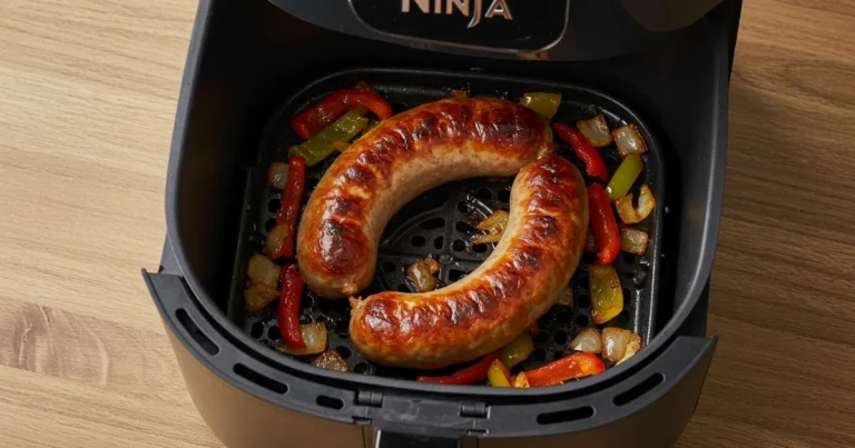 Bratwurst in der Ninja Heißluftfritteuse – Garzeit und Temperatur für perfekte Ergebnisse