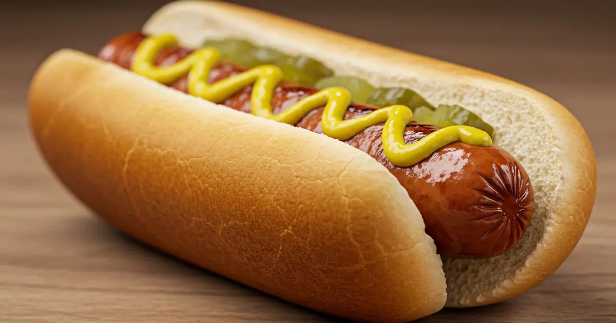 Hot Dog in der Heißluftfritteuse Schnell und lecker zubereitet