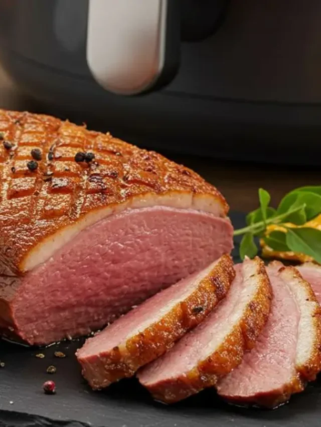 Entenbrust in der Heißluftfritteuse Ninja