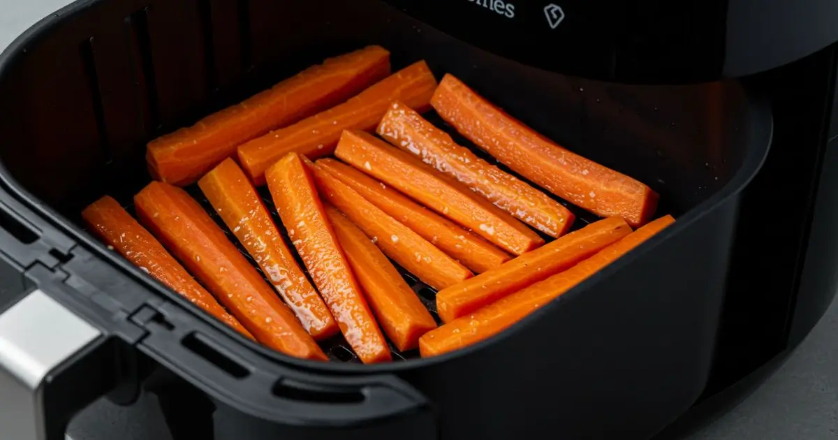 Karotten in der Heißluftfritteuse: Einfach und schnell zubereiten
