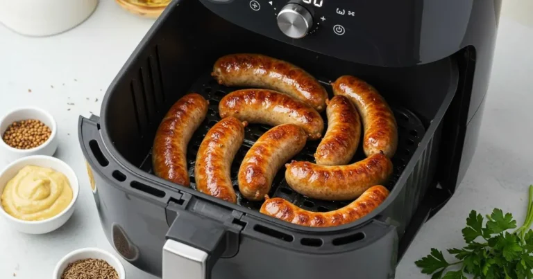 Nürnberger Würstchen Airfryer So gelingen sie perfekt knusprig und saftig