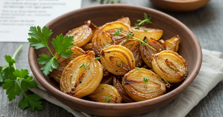 Röstzwiebel im Airfryer Schnelles Rezept für aromatische, goldbraune Röstzwiebeln