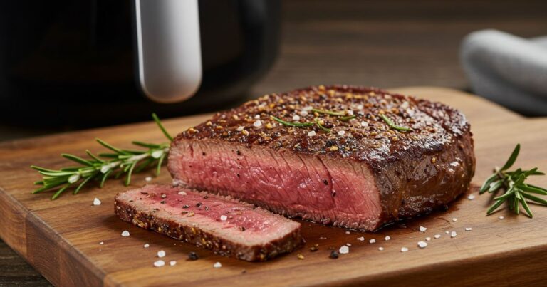 Steak im Airfryer: Schnell und einfach für ein saftiges Ergebnis