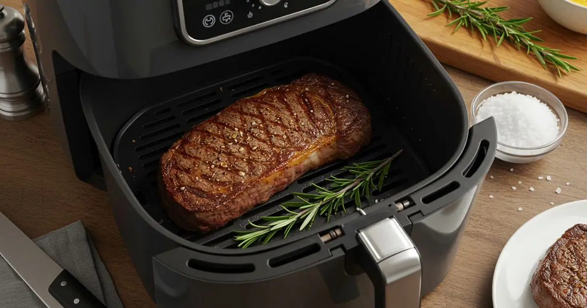 Steak im Ninja Airfryer zubereiten