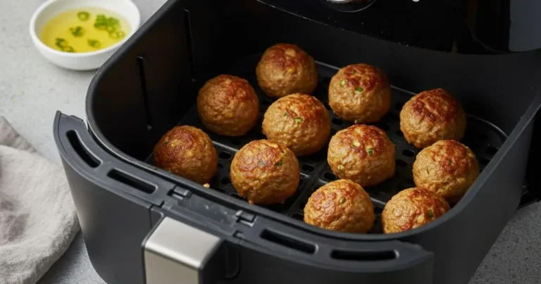 Wie lange brauchen Frikadellen in der Heißluftfritteuse