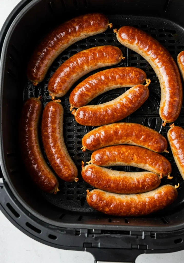 Berner Würstchen in der Heißluftfritteuse Ein einfaches Rezept für Genuss