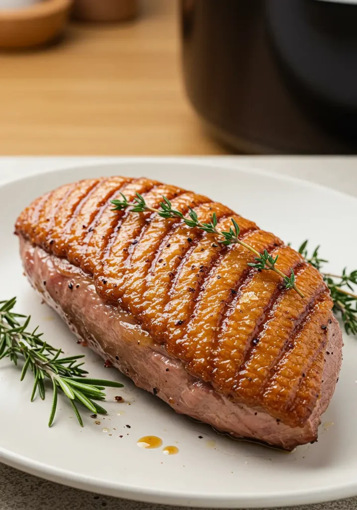 Gänsebrust aus der Heißluftfritteuse – Festtagsgericht leicht gemacht