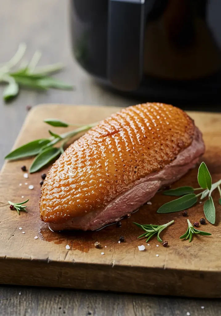 Gänsebrust aus der Heißluftfritteuse – Festtagsgericht leicht gemacht