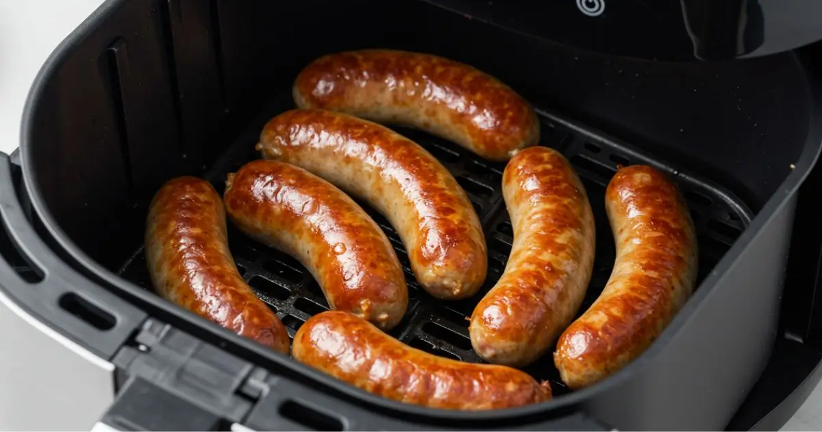 Berner Würstchen in der Heißluftfritteuse Ein einfaches Rezept für Genuss