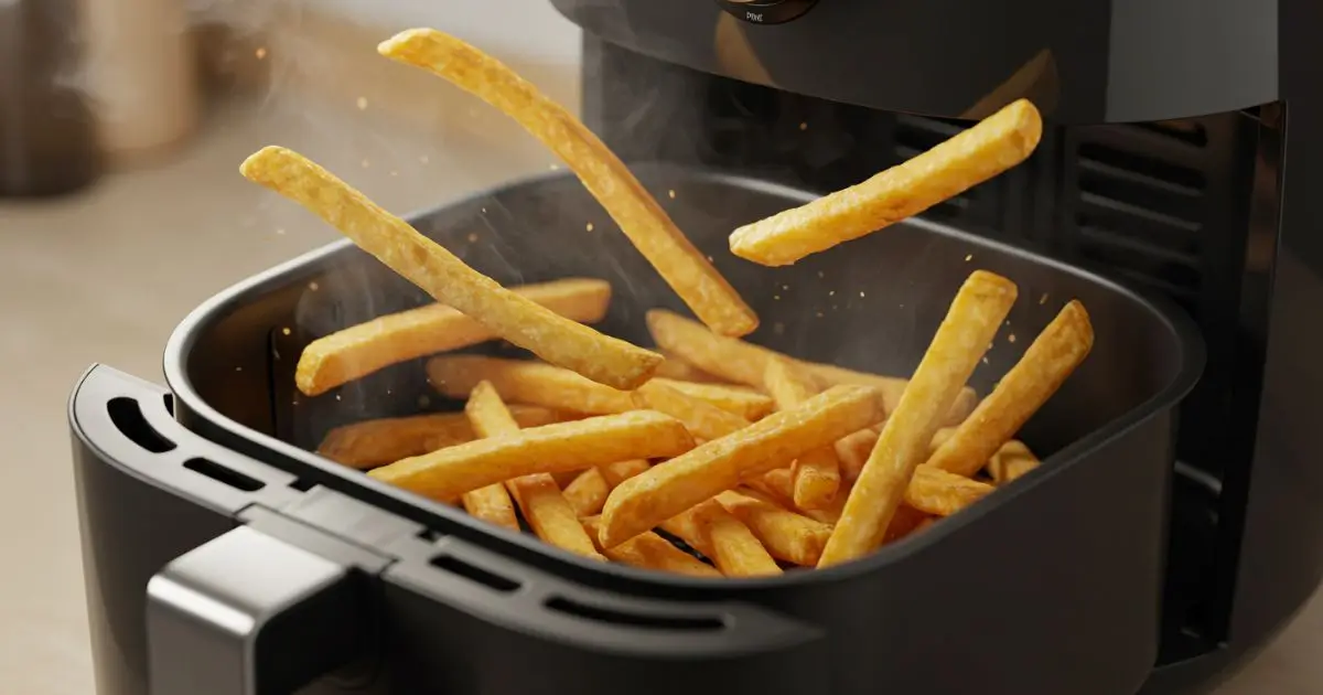 TK Pommes in der Heißluftfritteuse