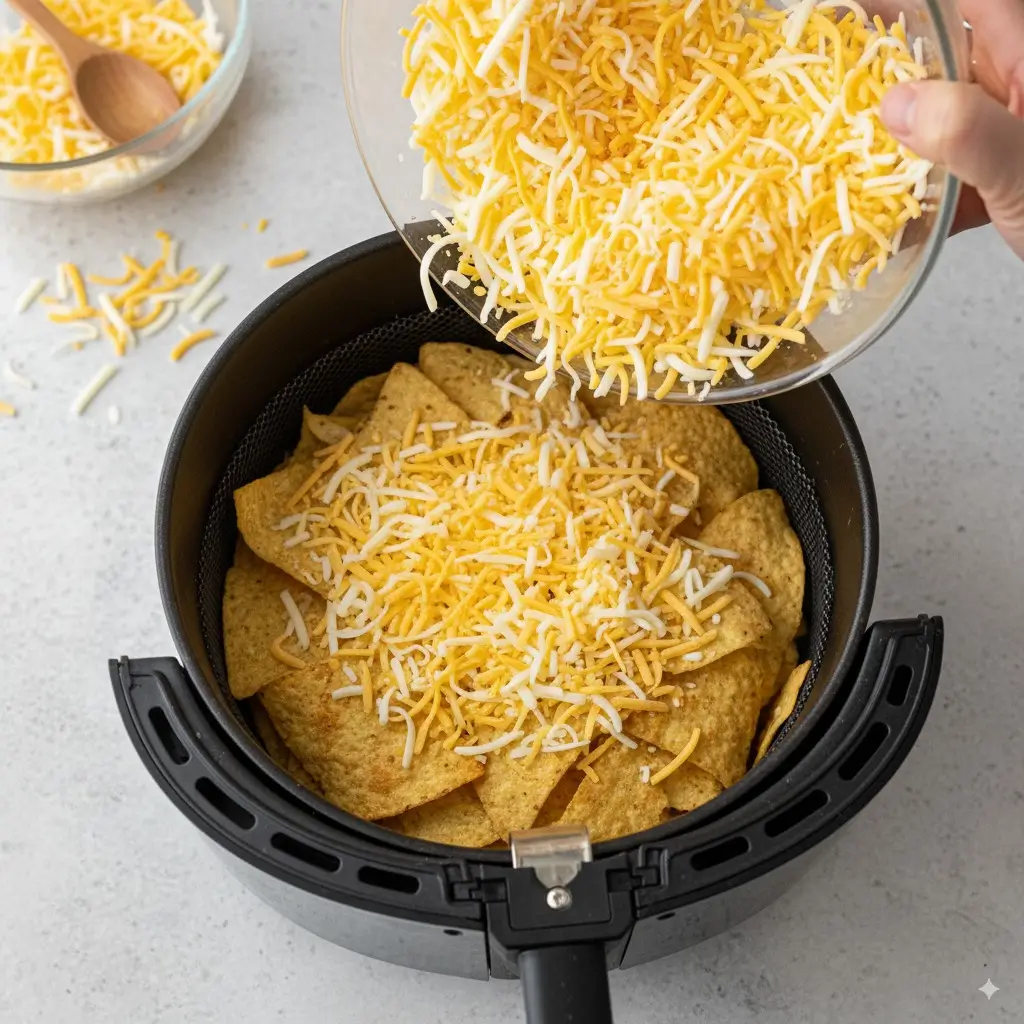 Optimale Zeit und Temperatur für Airfryer-Nachos