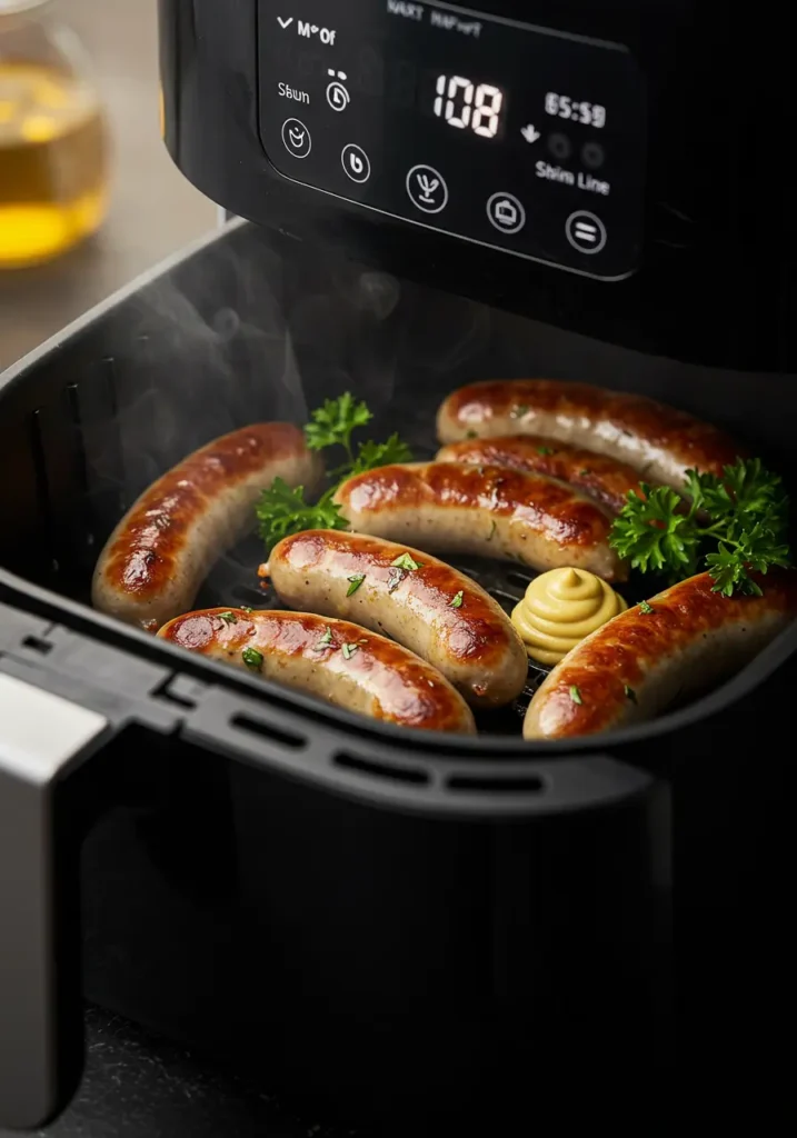 Thüringer Bratwurst im Airfryer