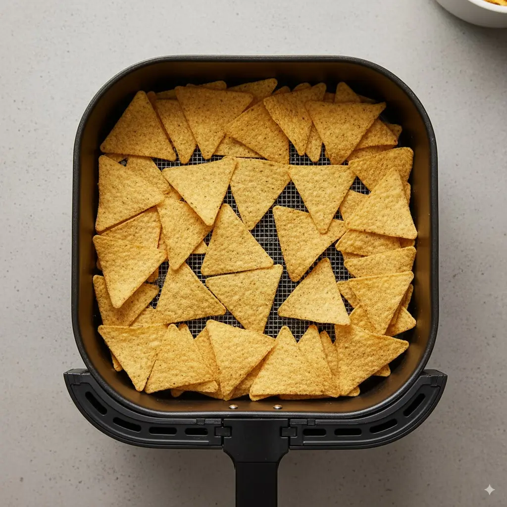 Optimale Zeit und Temperatur für Airfryer-Nachos