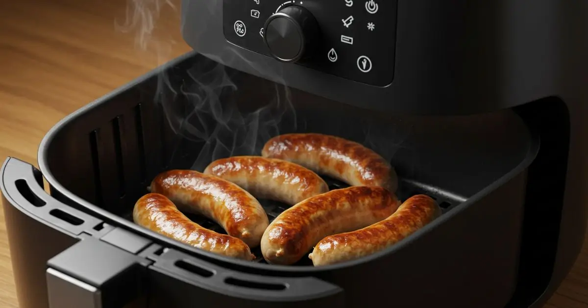Thüringer Bratwurst im Airfryer