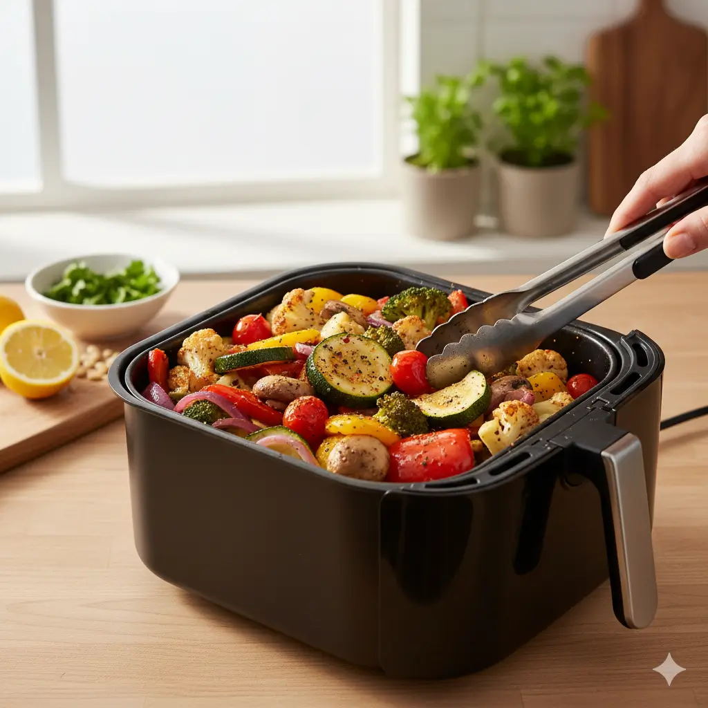 Ninja Heißluftfritteuse Rezepte Gemüse (1)