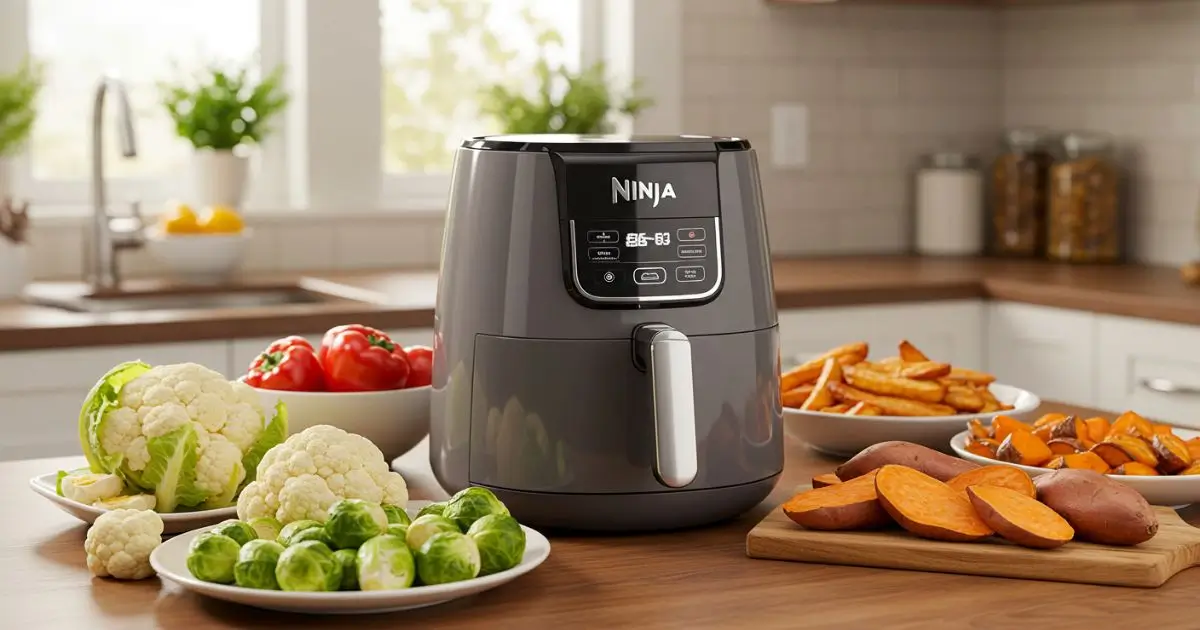 luftrezept.com Ninja Heißluftfritteuse Rezepte Gemüse