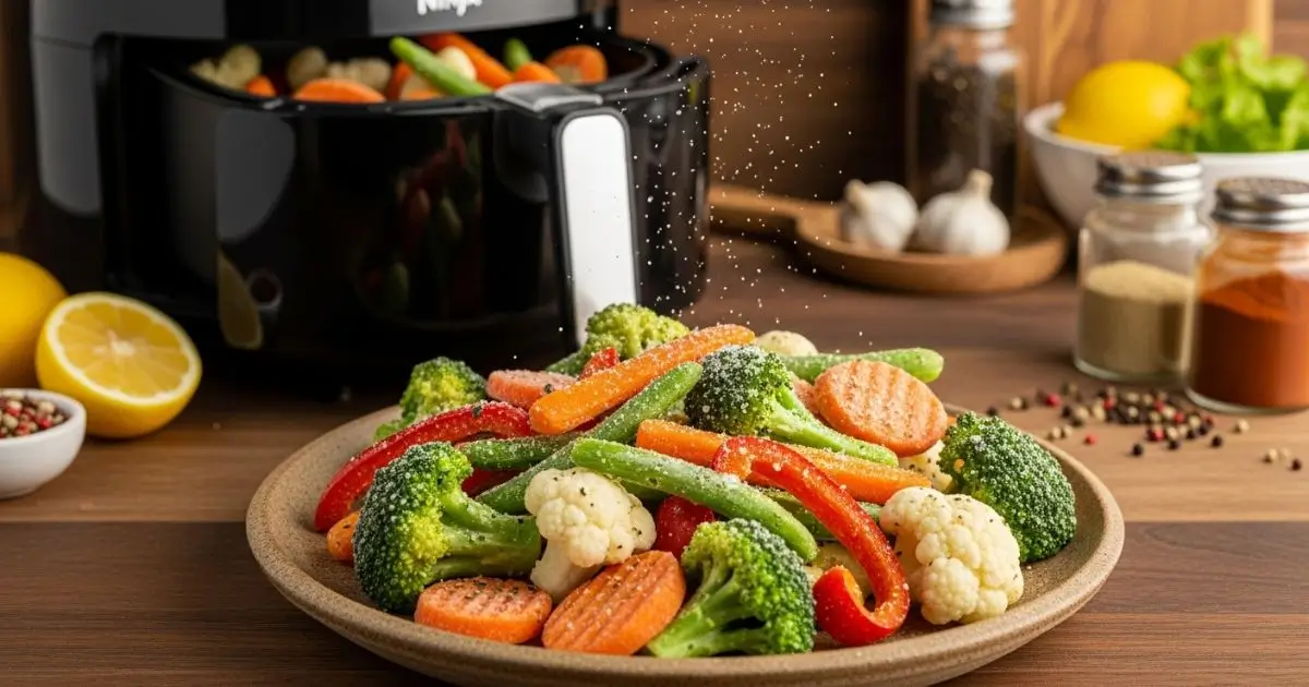 luftrezept.com TK Gemüse Airfryer Ninja