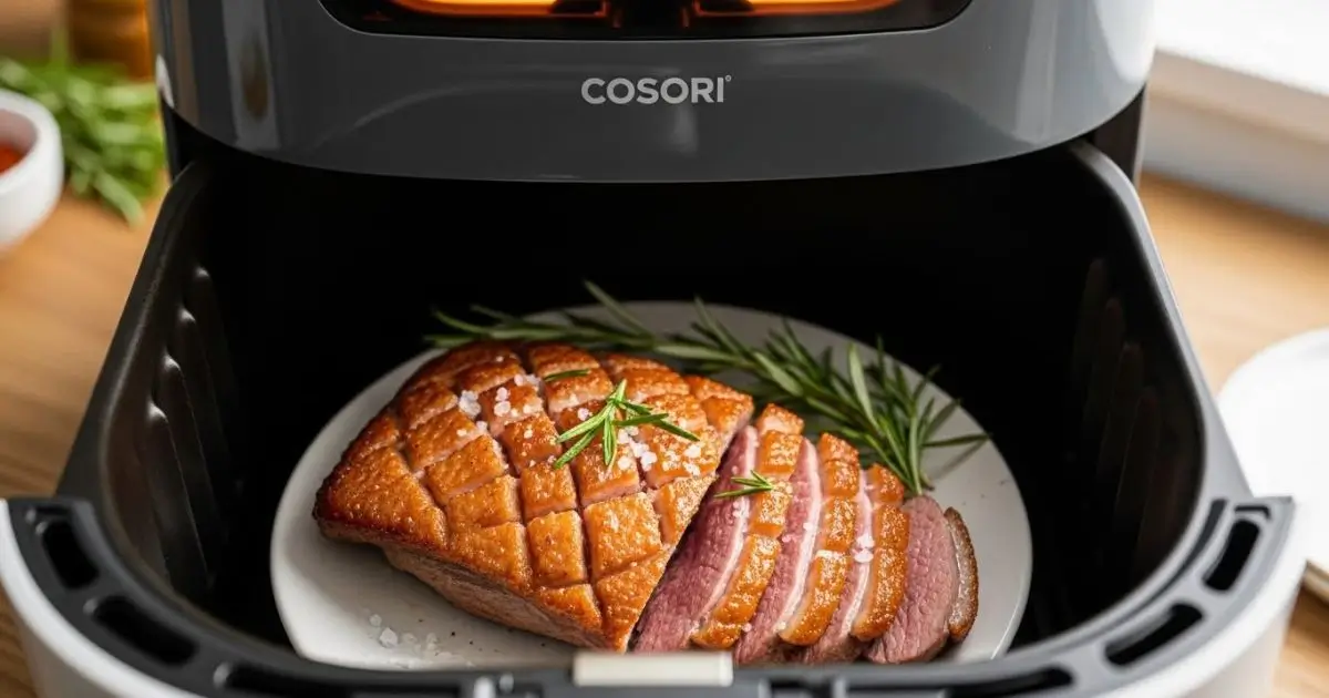 Entenbrust im Airfryer Cosori – Knusprig in 25 Minuten